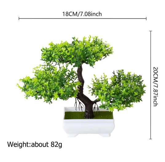 Mini Bonsai Tree -  Elegant Home Decor Plant